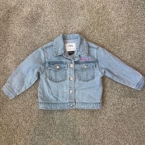 Zara Kids Classic Blue Jean Jacket